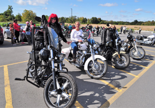 Organizing events and rides for a Women's Motorcycle Club